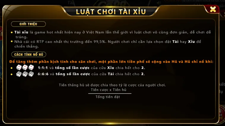 Khám Phá Casino Sicbo Tài Xỉu Sảnh Rồng Tại Go88 Đẳng Cấp Thưởng Lớn